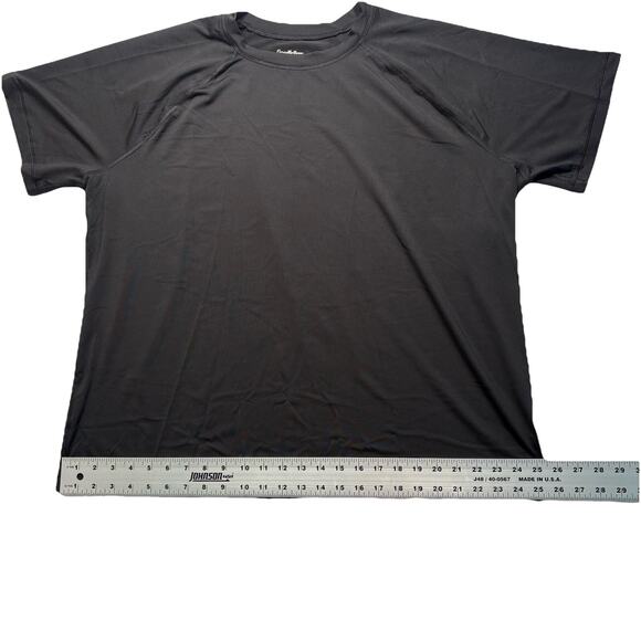 Goodfellow Mens T-Shirt 2XL Black Performance Tech Stretch Short Sleeve Tee *303 - Picture 6 of 8